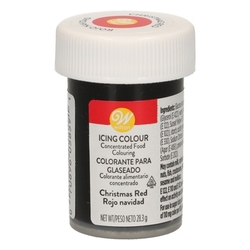 Wilton gelová barva Christmas Red  28g - vánoční červená