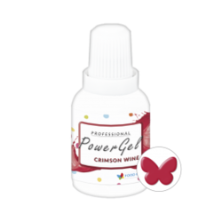 Gelová barva Food Colours PowerGel (20 g) Crimson Wine   (č.056)