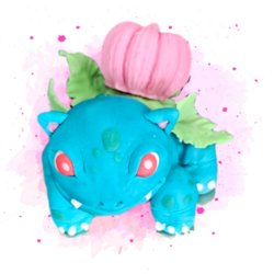 Fondánová figurka Pokémon Ivysaur