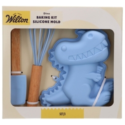 Wilton silikonová forma na pečení DINOSAURUS sada 3kS