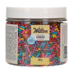 Wilton Jimmies Duhové bonbóny termnostabilní 150g