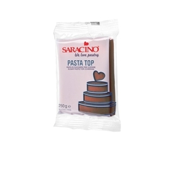 Saracino top potahovací hmota  - hnědá 250g