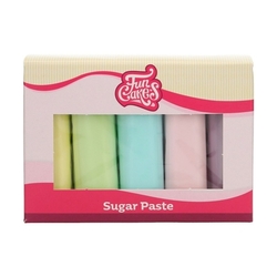  FunCakes Barevné potahovací hmoty Pastel Color Palette 5x100 g