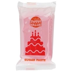 Cukrová pasta Sweet Value červená 200g 