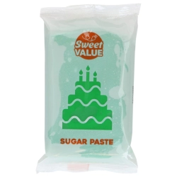 Cukrová pasta Sweet Value tmavě zelená 200g   