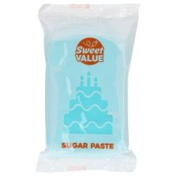 Cukrová pasta Sweet Value modrá 200g  