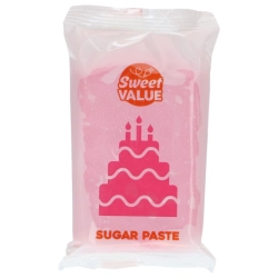 Cukrová pasta Sweet Value zářivě růžová 200g  