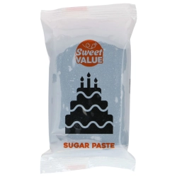 Cukrová pasta Sweet Value černá 200g