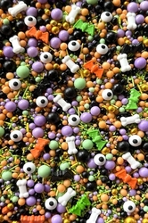 Cukrové zdobení Mix „ Fan & Fear Halloween“ 50g