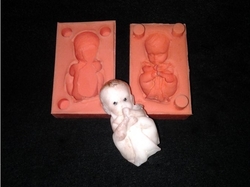  Silikonová formička miminko s plenkou 3D