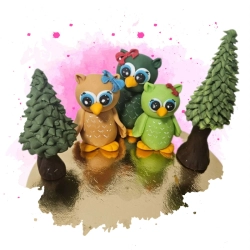 Fondánová figurka Kytara - kopie