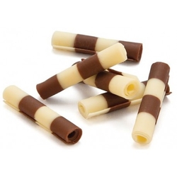 Čokoládové tyčinky THUJA ROLLS, čokoládová ozdoba 50g