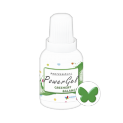 Gelová barva Food Colours PowerGel (20 g) Greenery Balance   (č.151)