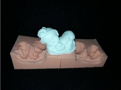 Silikonová formička miminko s lahvičkou 3D