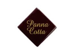 Dekor nápis PANNA COTTA,15ks