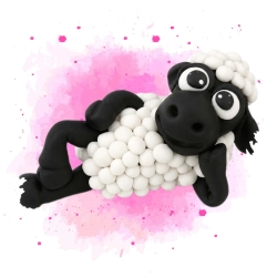 Fondánová figurka Ovečka Shaun