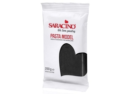 Saracino modelovací hmota Black - černá 250g 