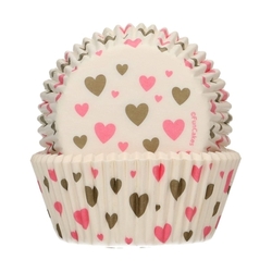 FunCakes košíčky Srdíčka  (48ks)