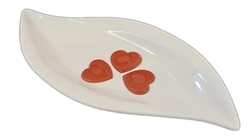 RED HEART 3D čokoládová ozdoba SRDCE 3D, 15 ks
