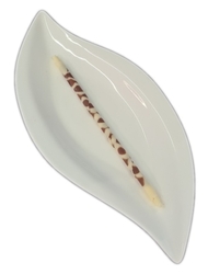 PENCIL SISLEY White čokoládové zdobení SISLEY, 10 ks