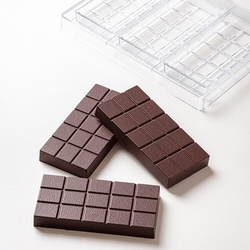 Polykarbonátová forma TABULKY YUMMY (vhodná na Dubajskou čokoládu)