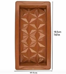 Silikonová forma na Dubajskou čokoládu -  Tvar pyramidy