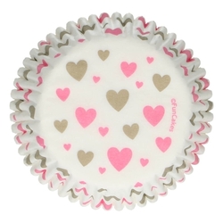 FunCakes košíčky Srdíčka  (48ks)