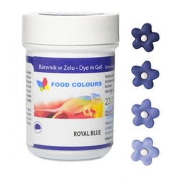 Gelová barva Food Colours (Royal Blue) královsky modrá 35 g