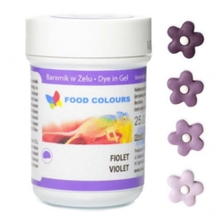 Gelová barva Food Colours (Violet) fialová 35 g
