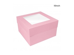 Dortová krabice růžová 26 x 26 x 15 cm