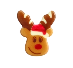 Rudolf , čokoládová dekorace,9ks