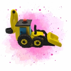 Fondánová figurka Bagr