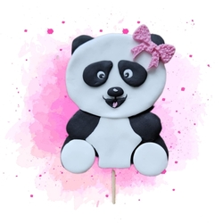 Fondánová figurka  Panda 2D 