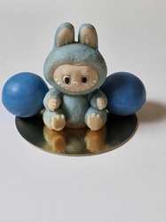 Čokoládová figurka Labubu - modrý
