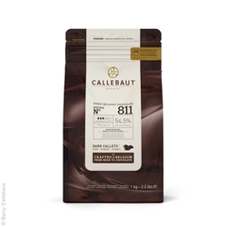 Callebaut čokoláda hořká 811 (54,5 %), 1 kg