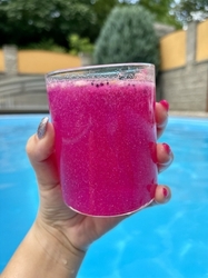 Barbie - mango,dračí ovoce,ananas - - Třpytivá drinková bomba  