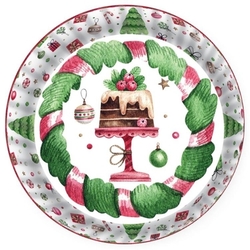 Alvarak košíčky na muffiny Bílé s vánočním motivem