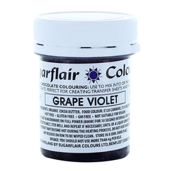 Barva do čokolády na bázi kakaového másla  Grape Violet 35g 