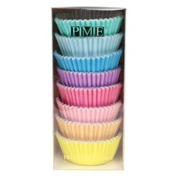 PME  košíčky na pečení  Rainbow Pastel 100ks