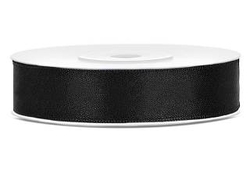 Černá stuha 12 mm x 25 m (1 ks)