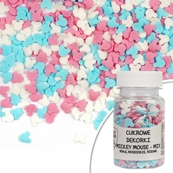 Cukrová dekorace - Mickey Mouse mix, 30g