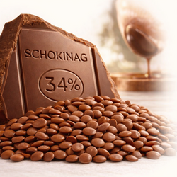 Schokinag Pravá mléčná čokoláda 34% (250 g)