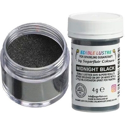 Sugarflair Edible Lustre Midnight Black, 4g