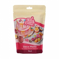 FunCakes Deco Melts poleva červená (250 g)
