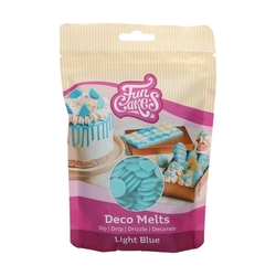 FunCakes Deco Melts poleva světle modrá (250 g)