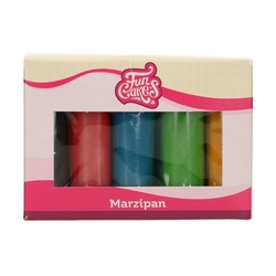 FunCakes Marcipán Multipack Essential Colors 5x100g