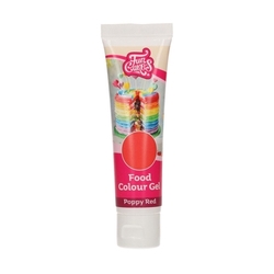 Gelová barva Funcakes MAKOVĚ ČERVENÁ  30g (Poppy Red) 