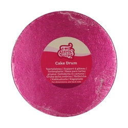 FunCakes Dortový buben kulatý Ø20 CM - RŮŽOVÝ