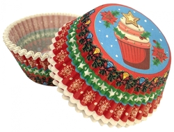 Alvarak košíčky na muffiny vánoční muffin 50ks