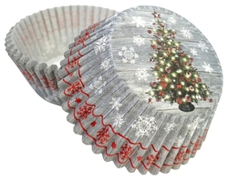 Alvarak košíčky na muffiny vánoční stromeček 50ks